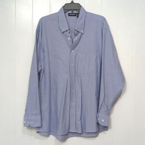 ❤️5/$25 Like New Edwards Button Down Denim Like Pocket Shirt